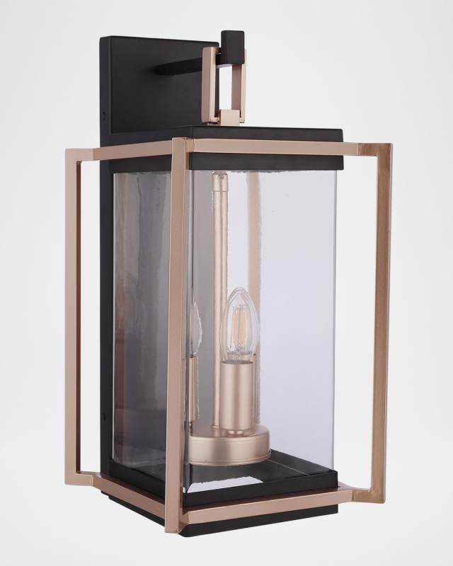 Metalwork 18" 3-Light Outdoor Wall Lantern